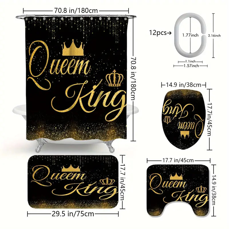 Grand Royal King Queen Bathroom Set